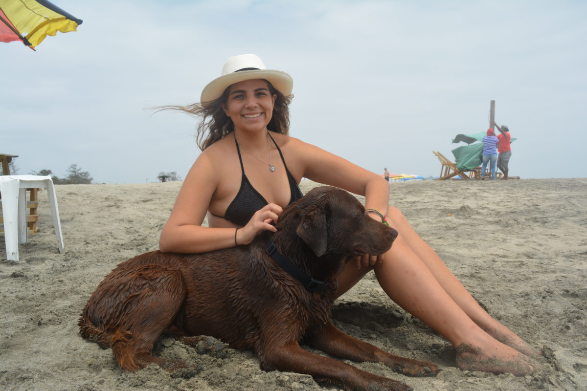 Playas con mi perro Gordo