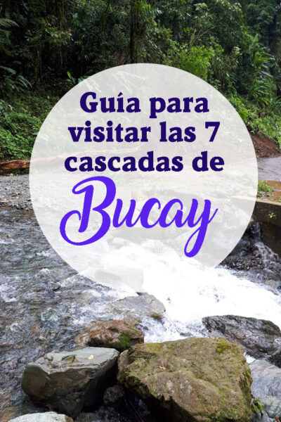 Guía para visitar las cascadas de Bucay en Ecuador